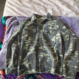 superdown Women's Camouflage Field Jacket